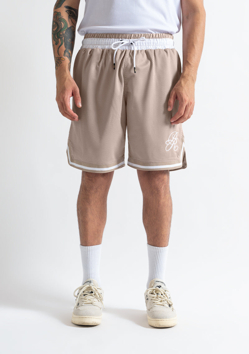 Monclair taupe shorts