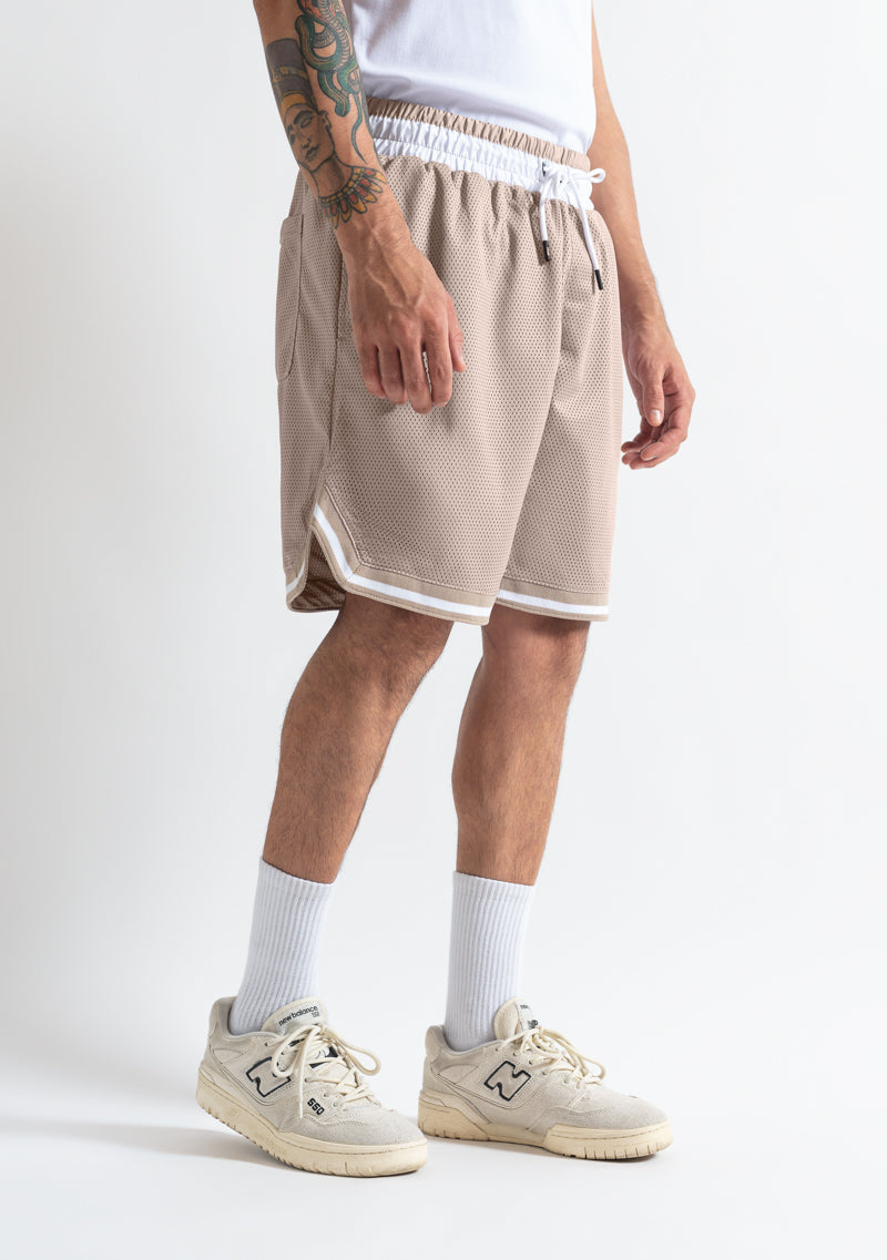 Monclair taupe shorts