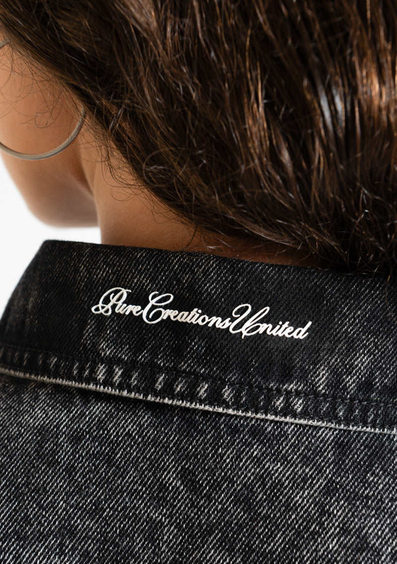 Monclair washed black jacket