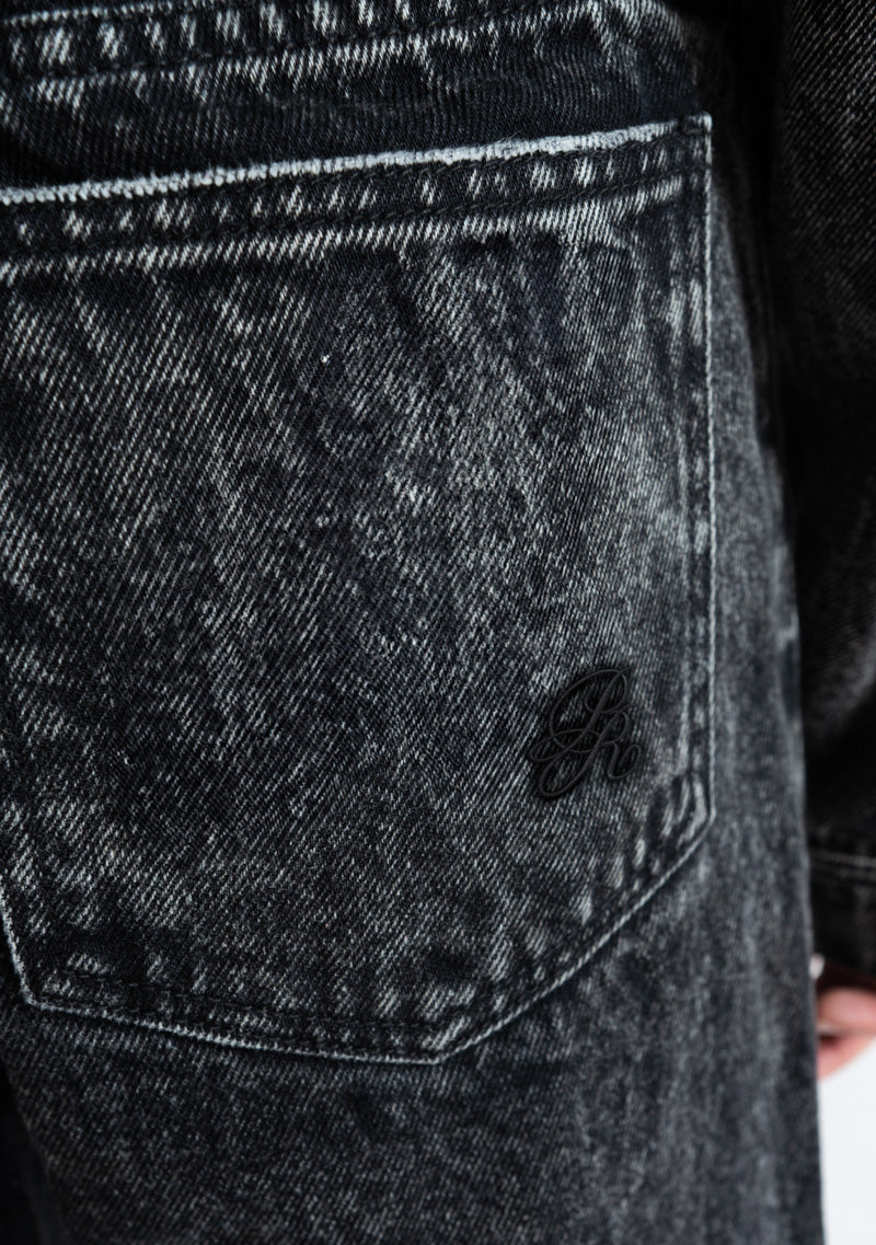 Monclair washed black jean