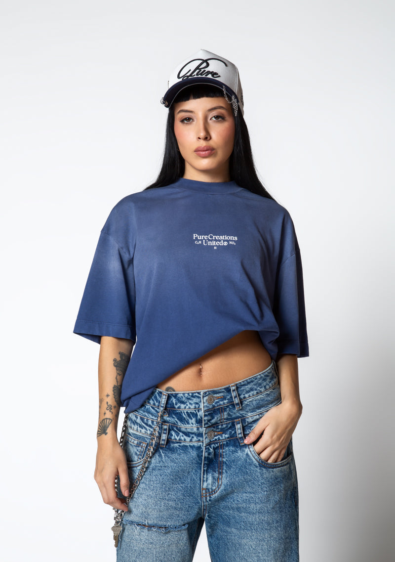 Dopamine blue t-shirt