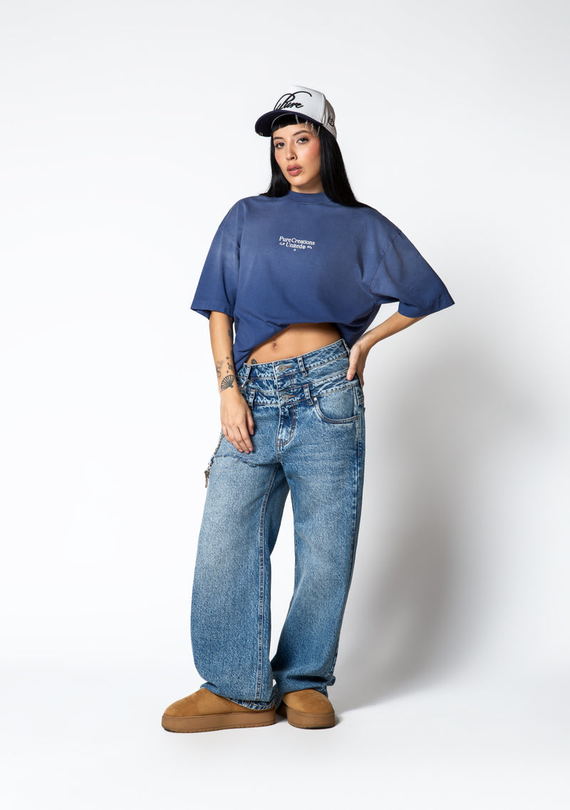 Dopamine blue t-shirt