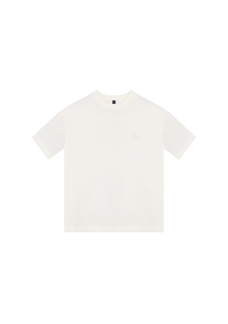 Dopamine cream box fit t-shirt