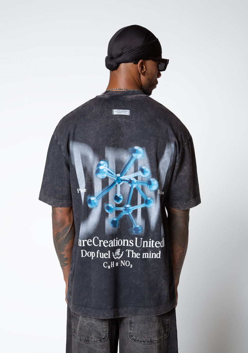 Dopamine black Molecule t-shirt