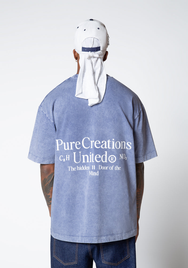 Dopamine blue keyhole t-shirt