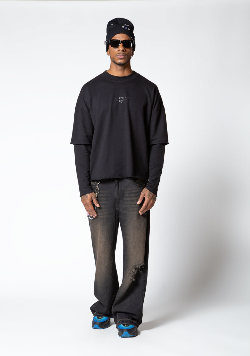 Dopamine black Long sleeve t-shirt