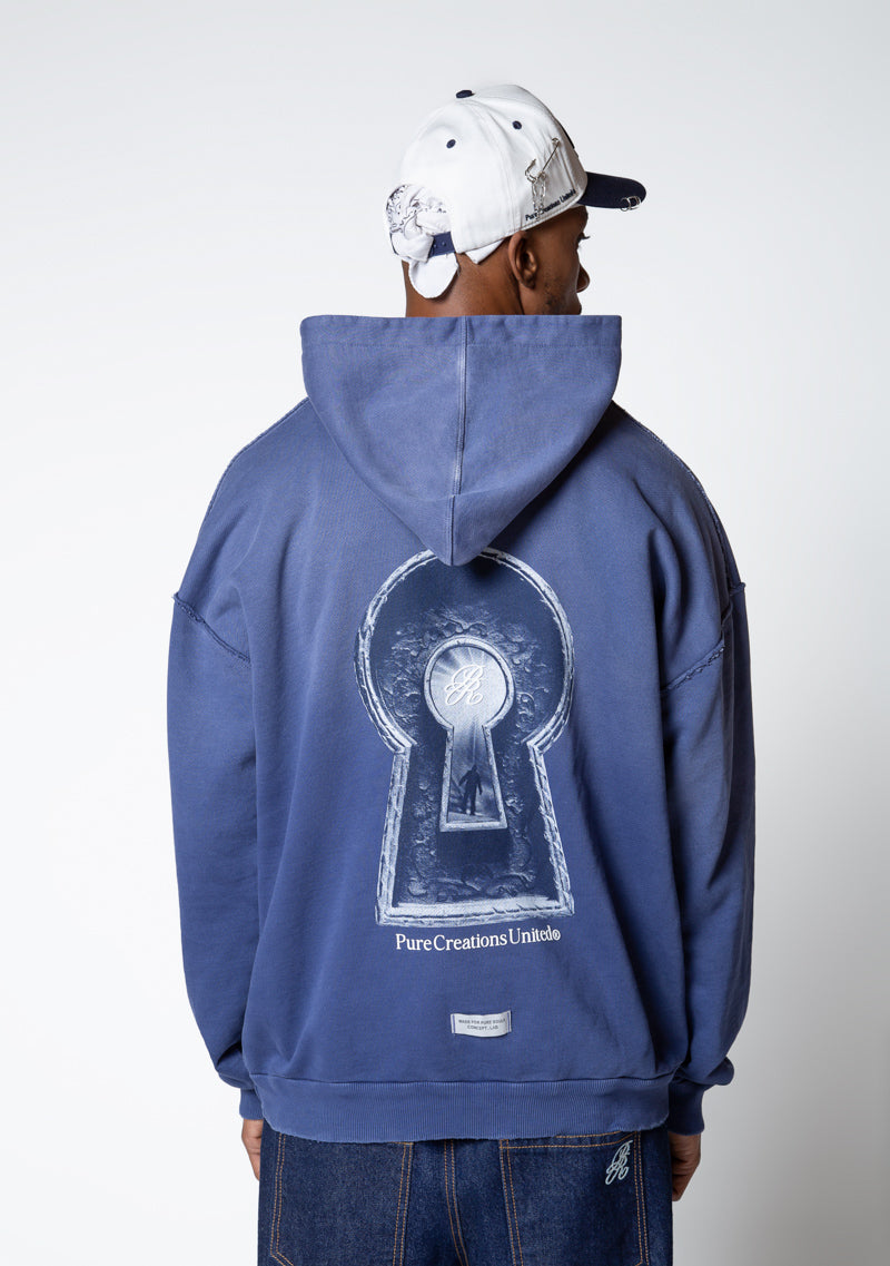 Dopamine blue hoodie
