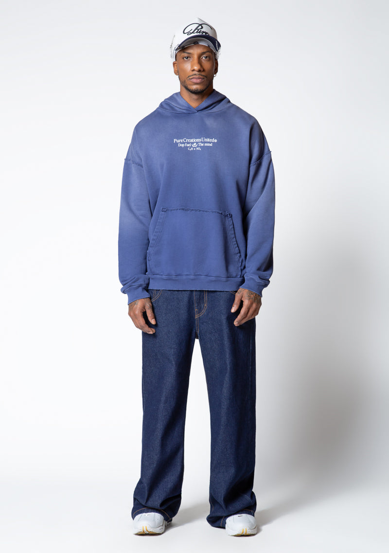 Dopamine blue hoodie