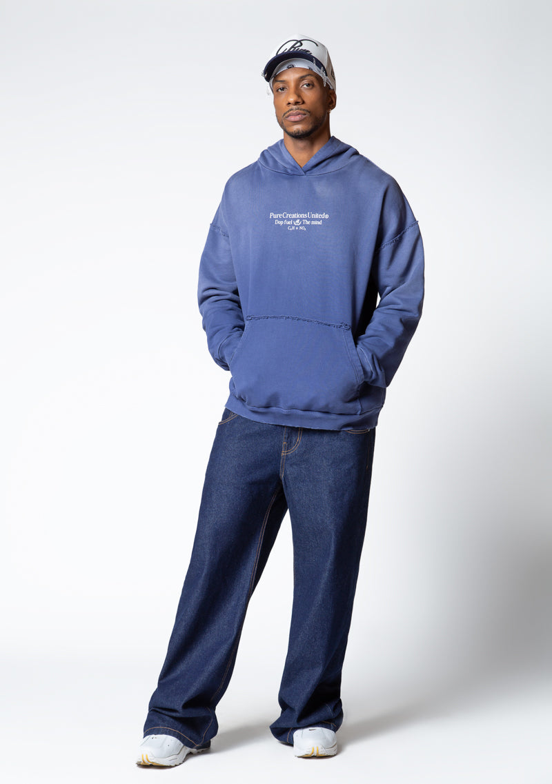 Dopamine blue hoodie