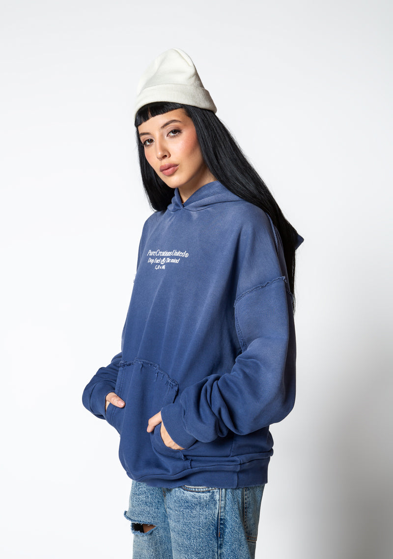 Dopamine blue hoodie