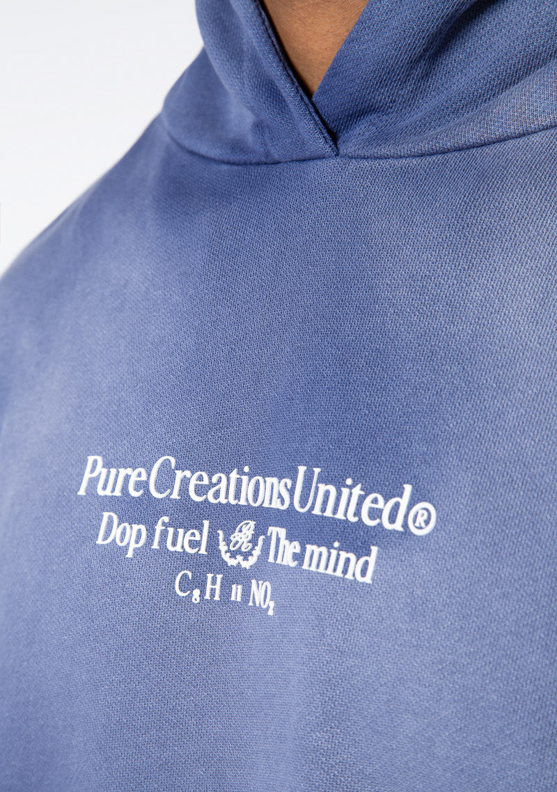 Dopamine blue hoodie