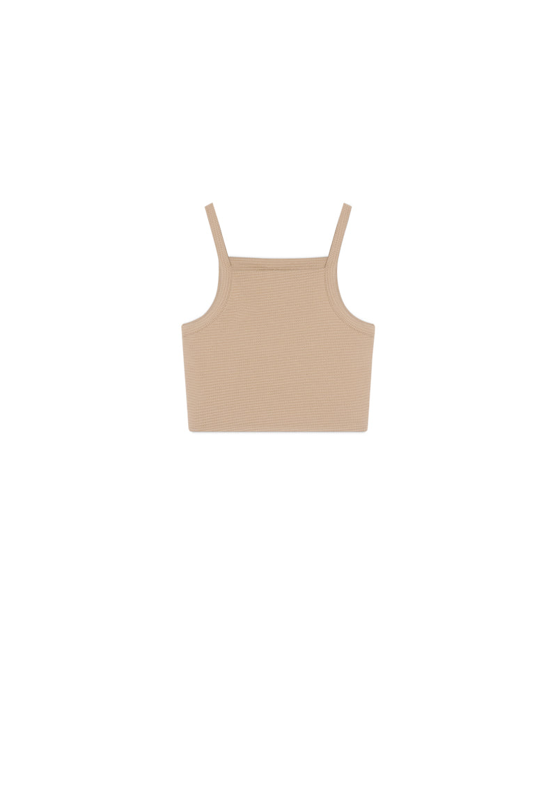 Monclair brown crop top