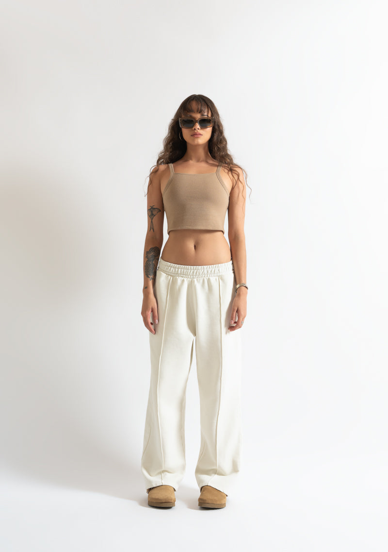Monclair brown crop top
