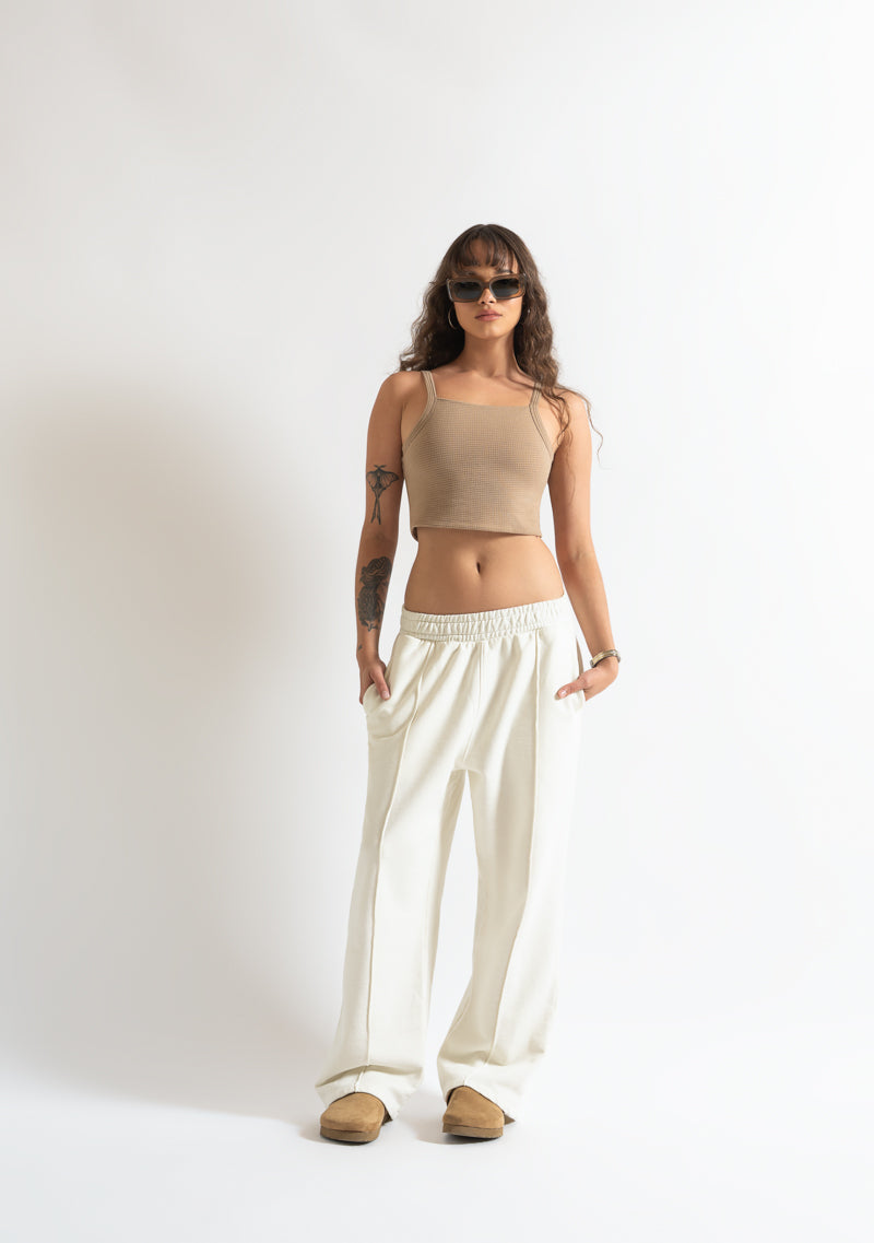 Monclair brown crop top