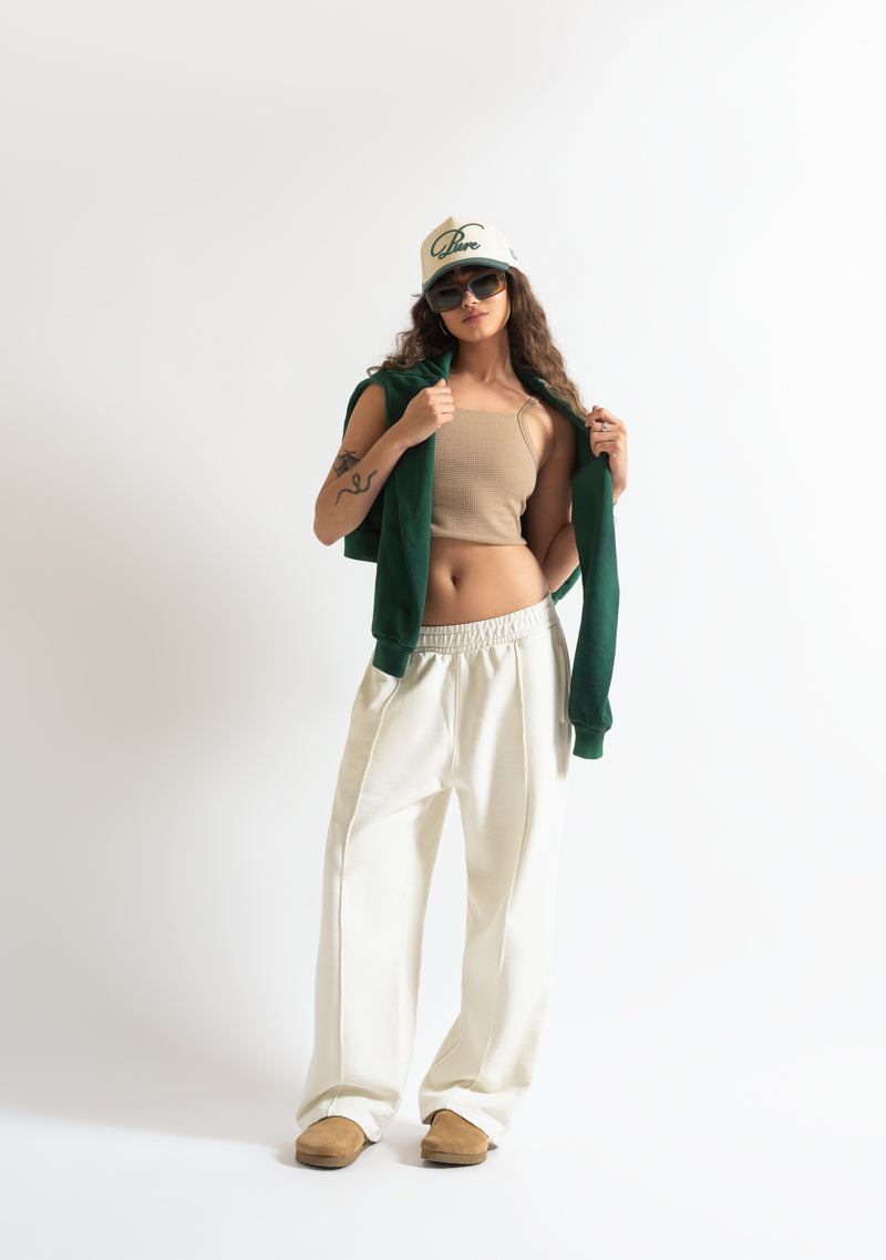 Monclair brown crop top