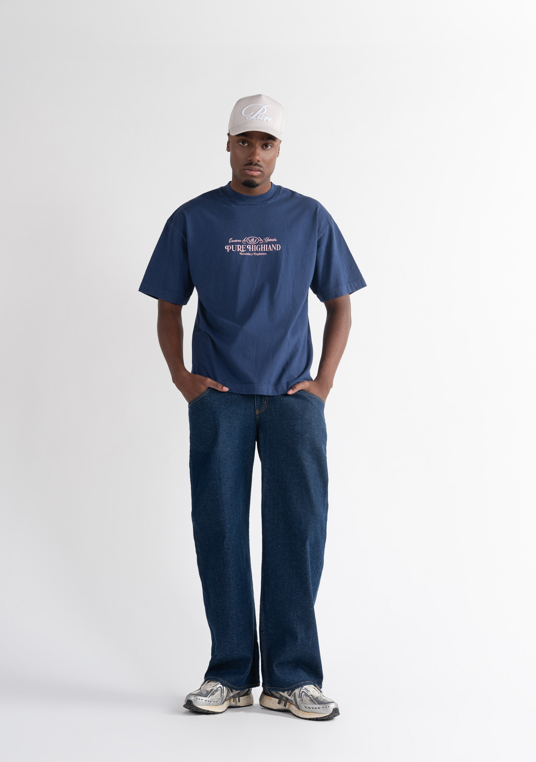 Highland blue t-shirt