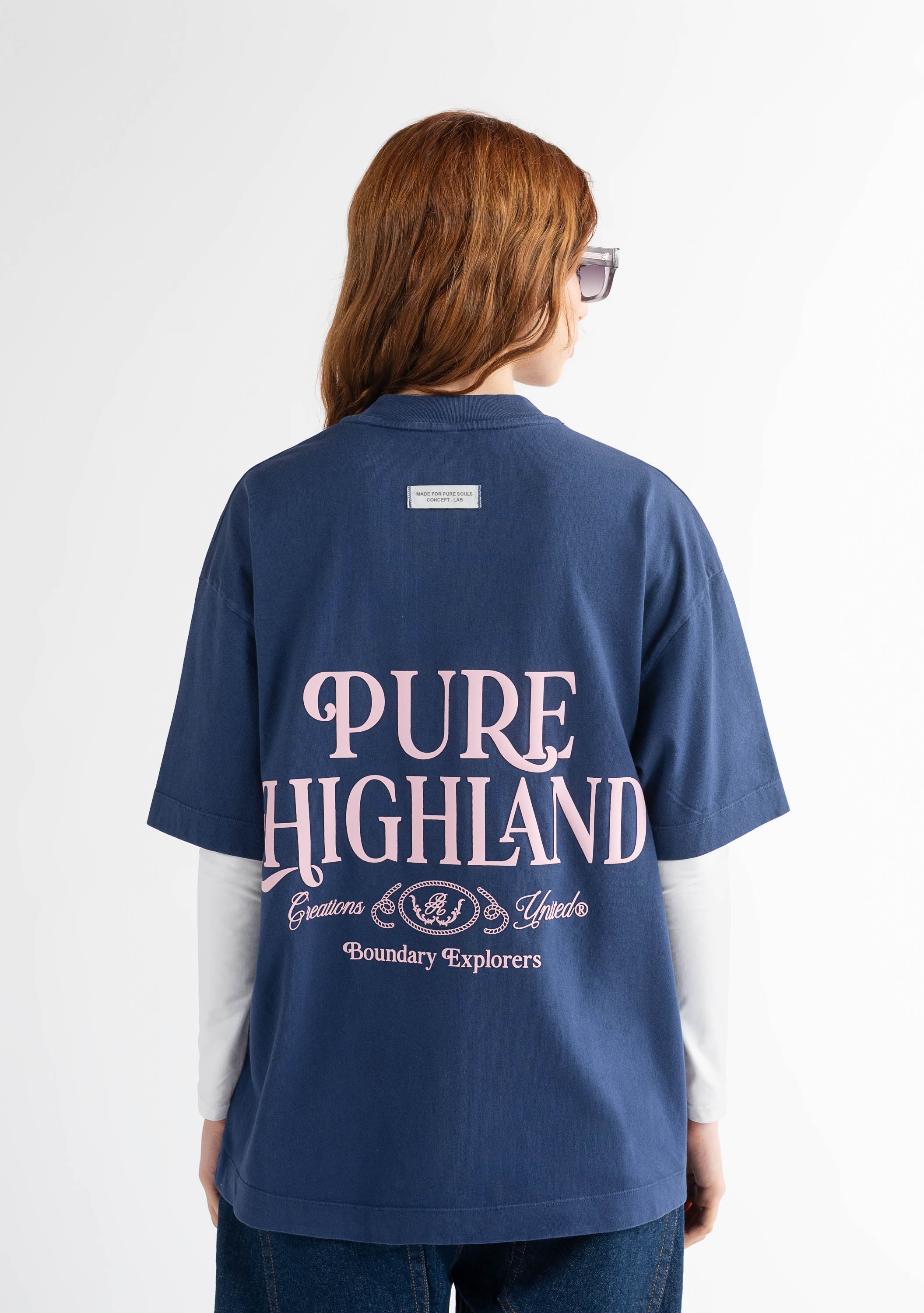 Highland blue t-shirt