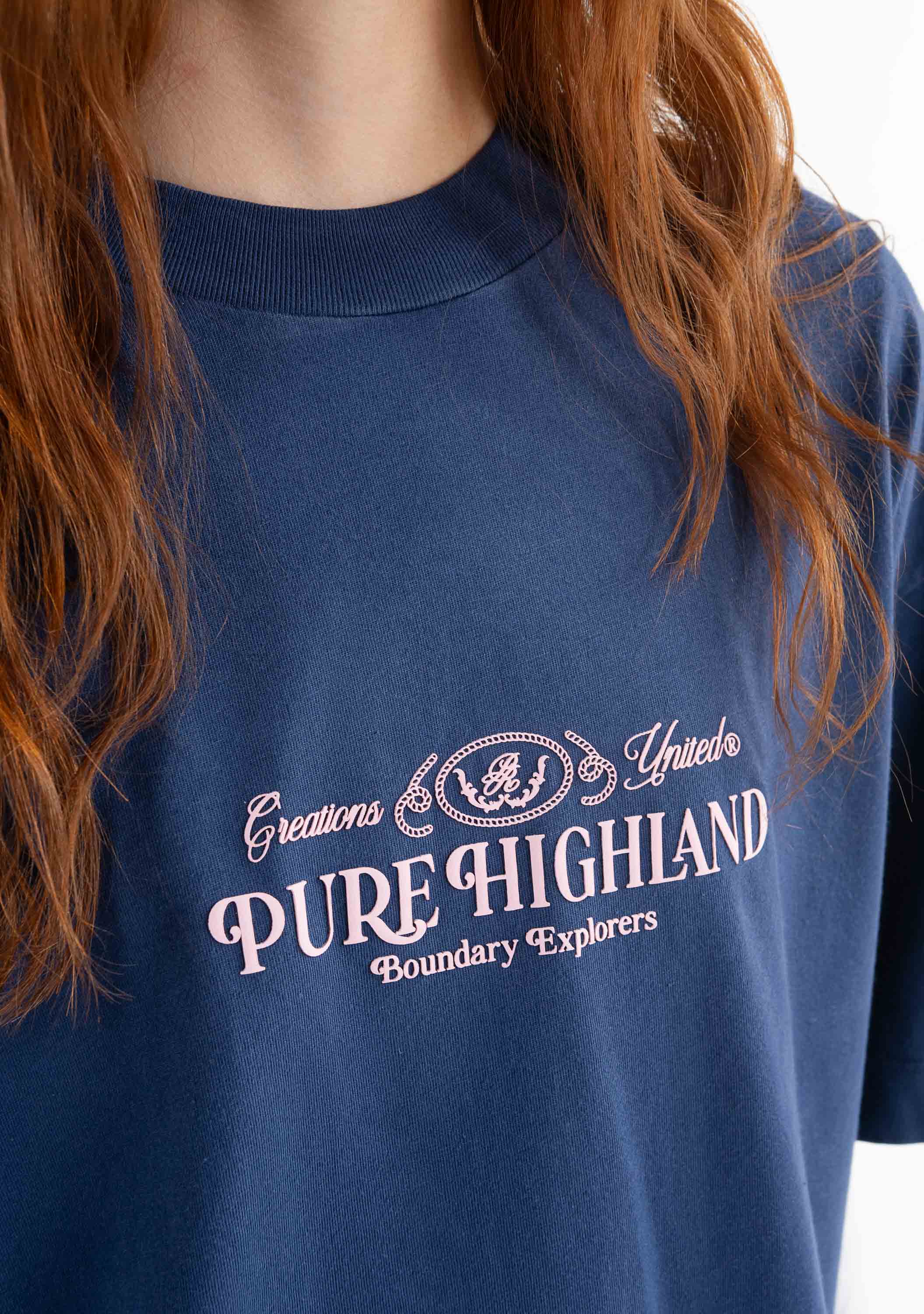 Highland blue t-shirt