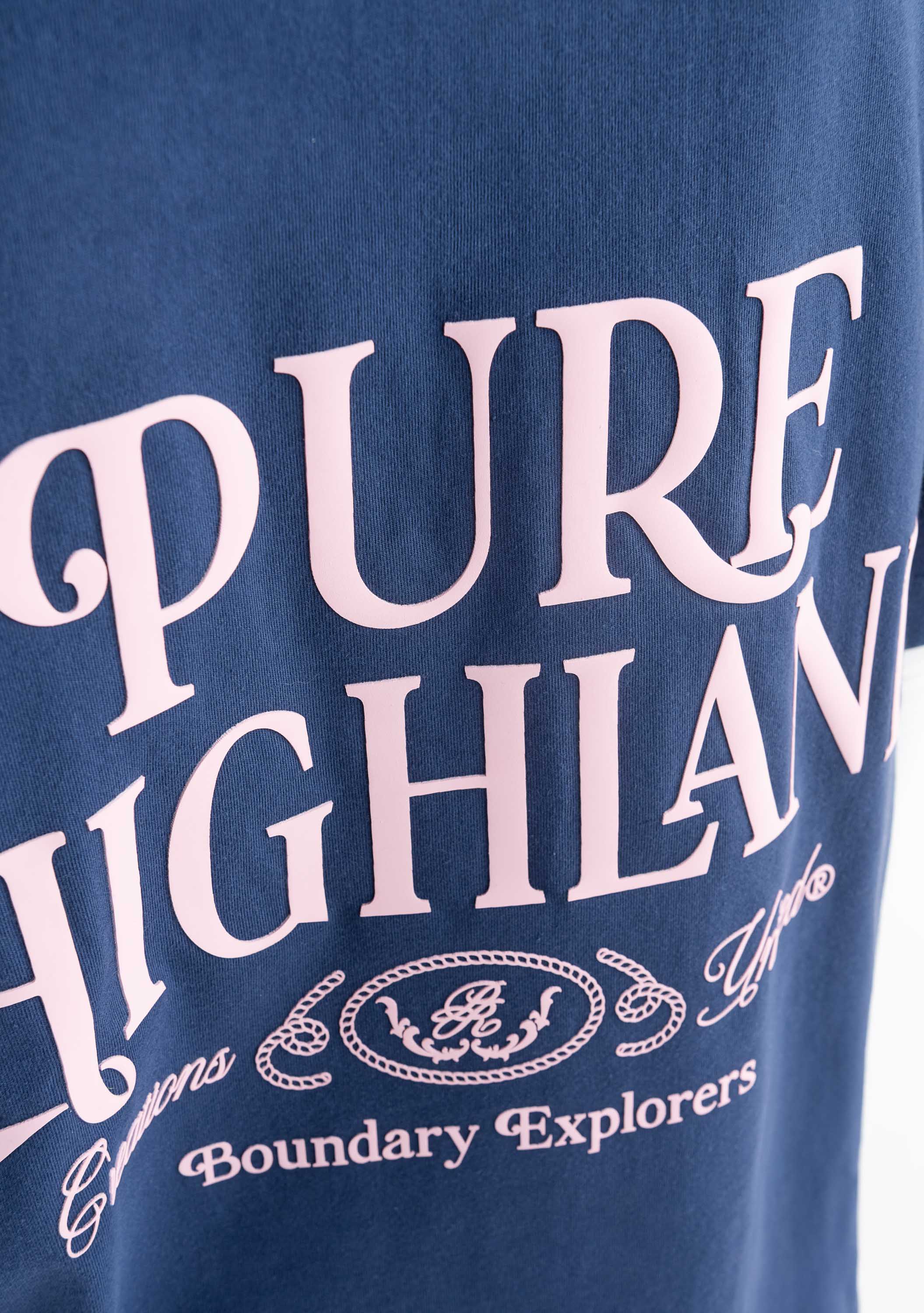 Highland blue t-shirt