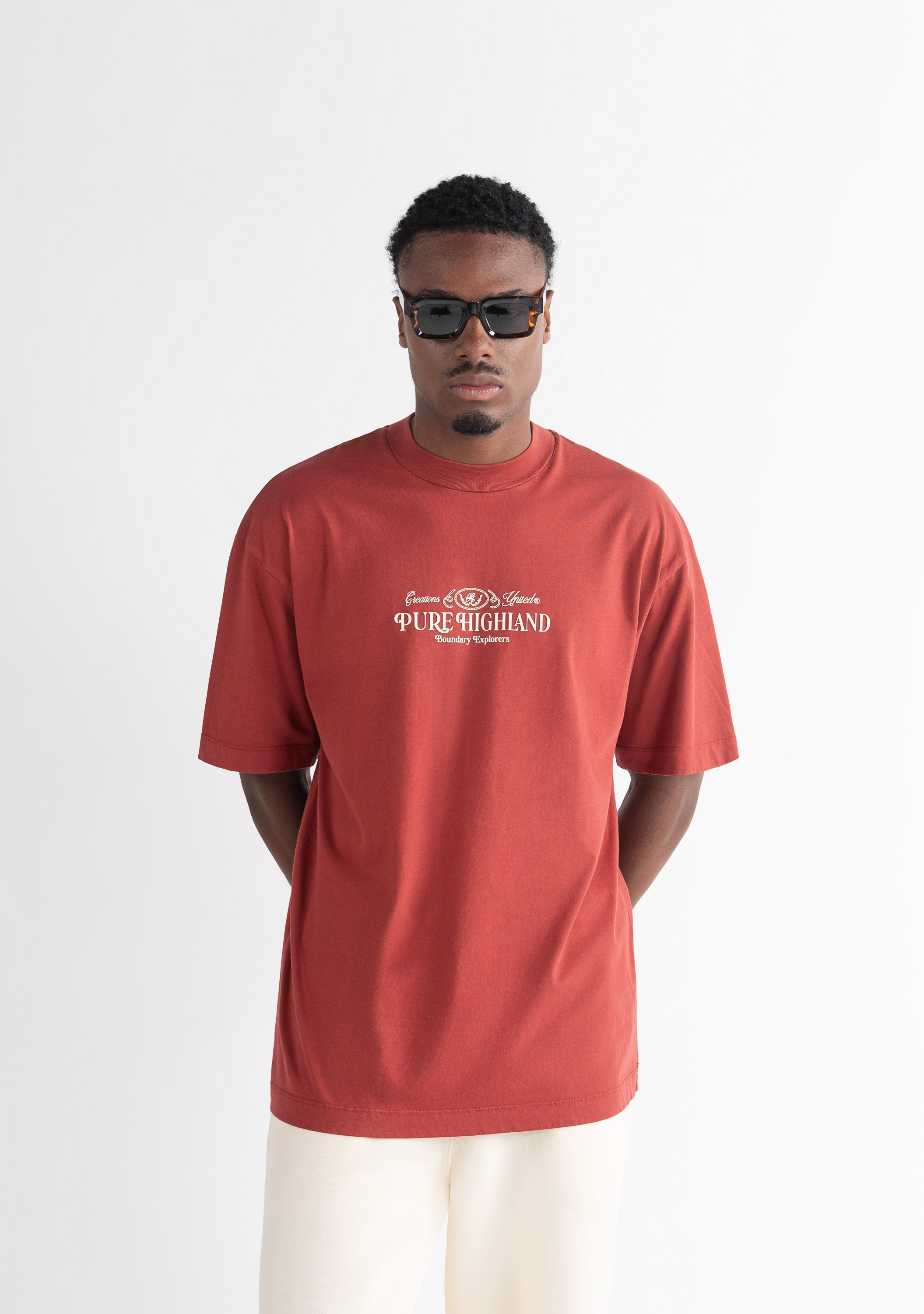 Highland red t-shirt