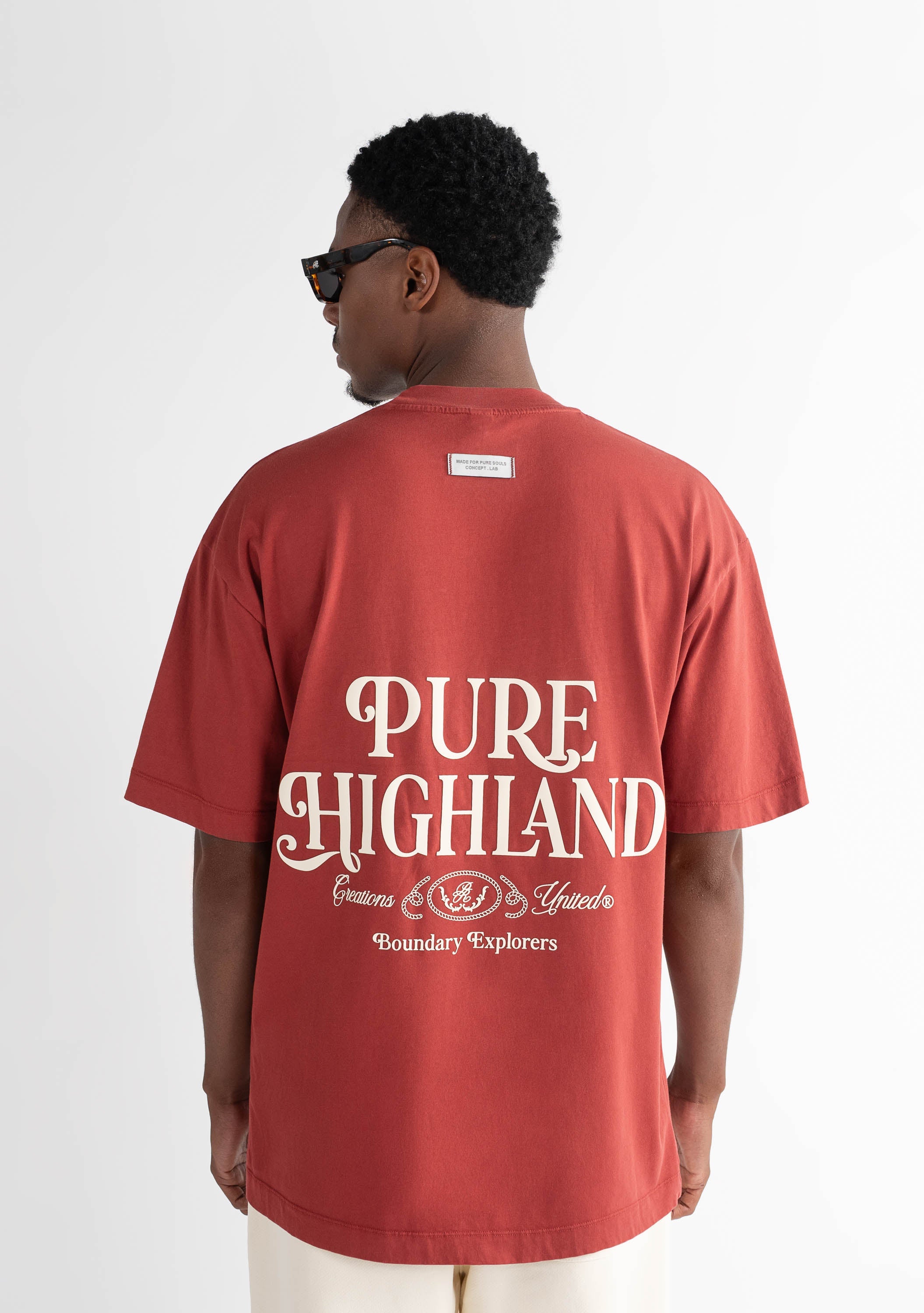 Highland red t-shirt
