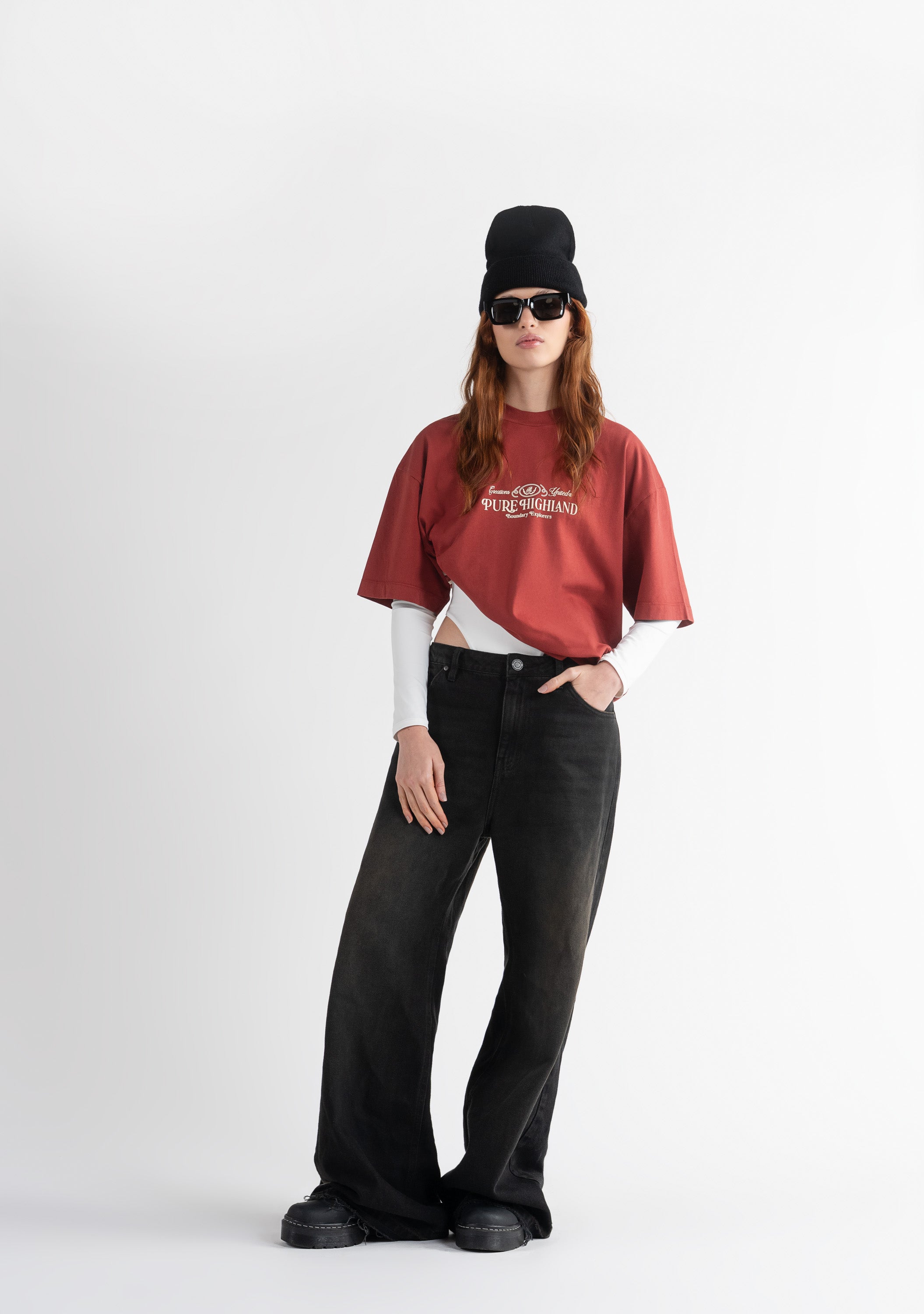 Highland red t-shirt
