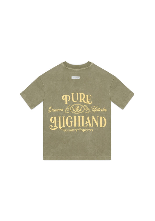 Highland green t-shirt