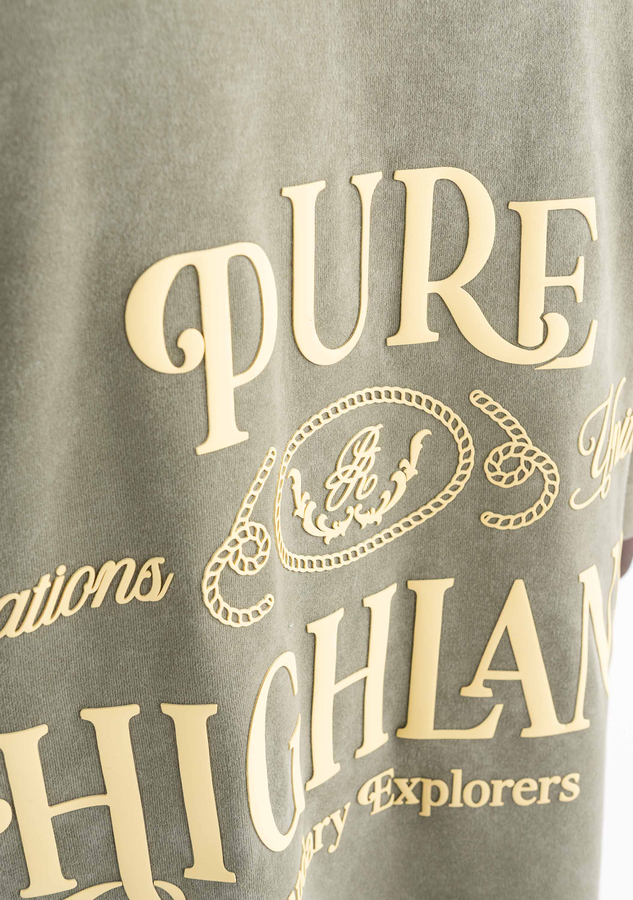 Highland green t-shirt