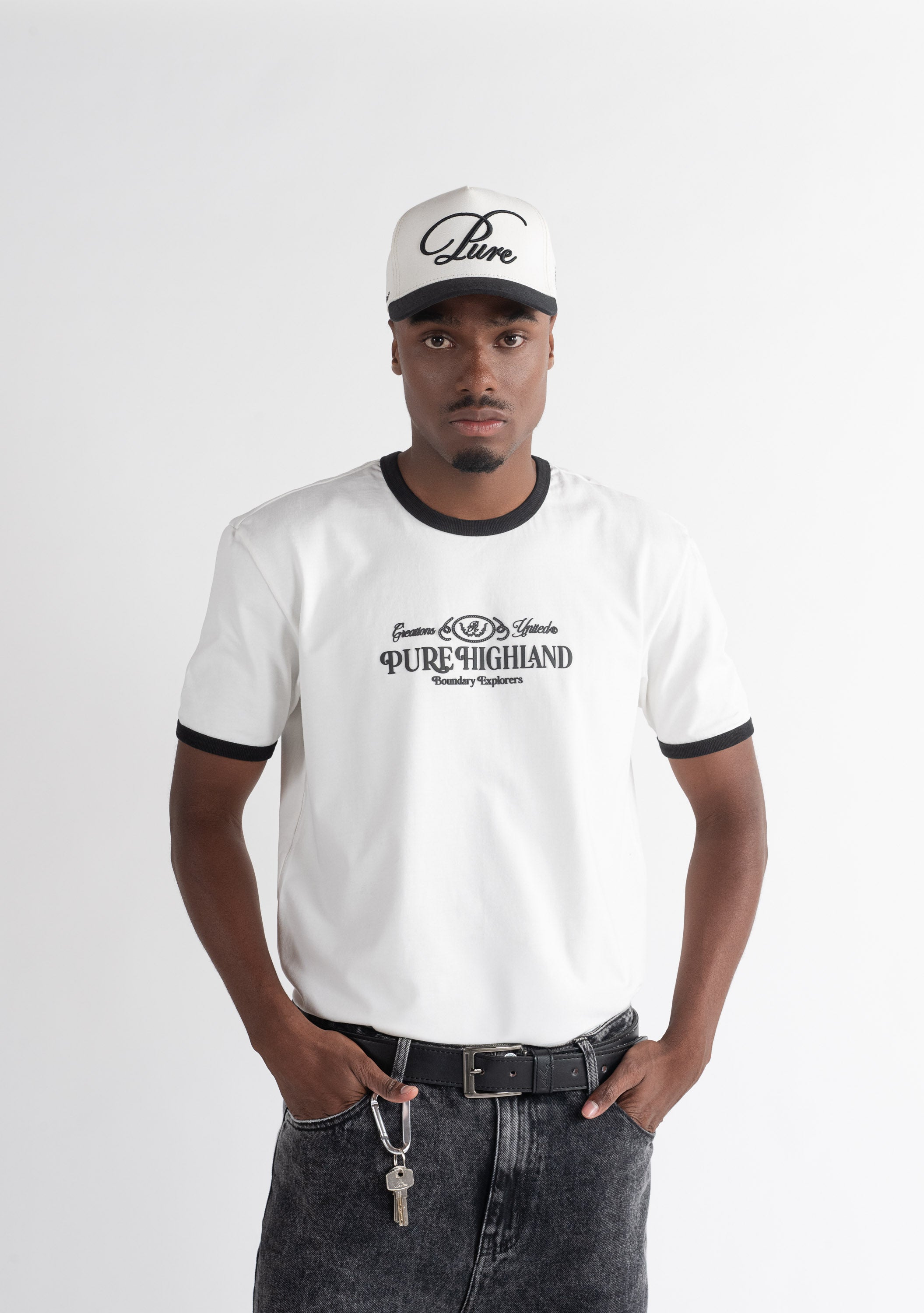 Highland contrast t-shirt