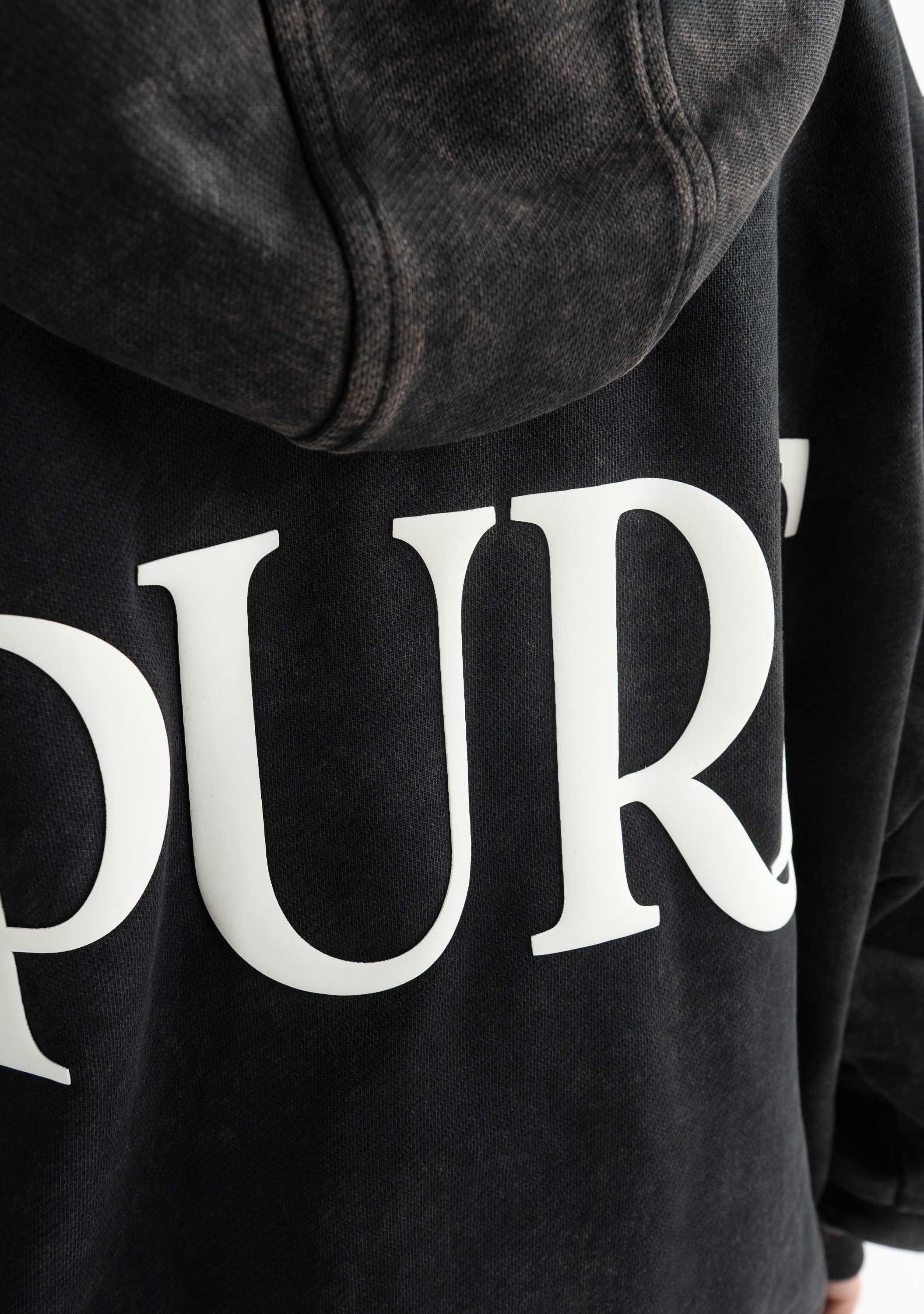 Highland black hoodie