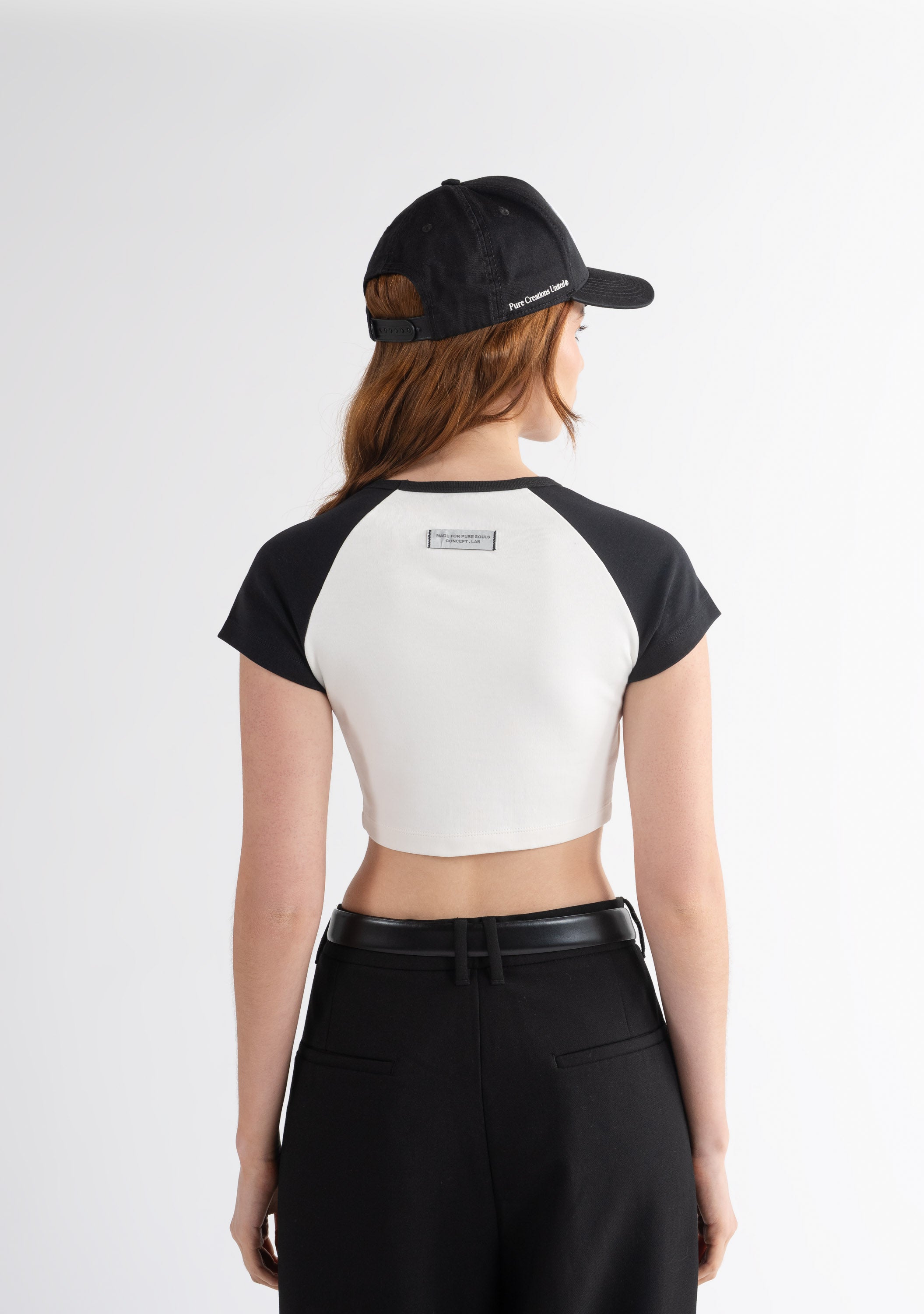 Highland black baby tee