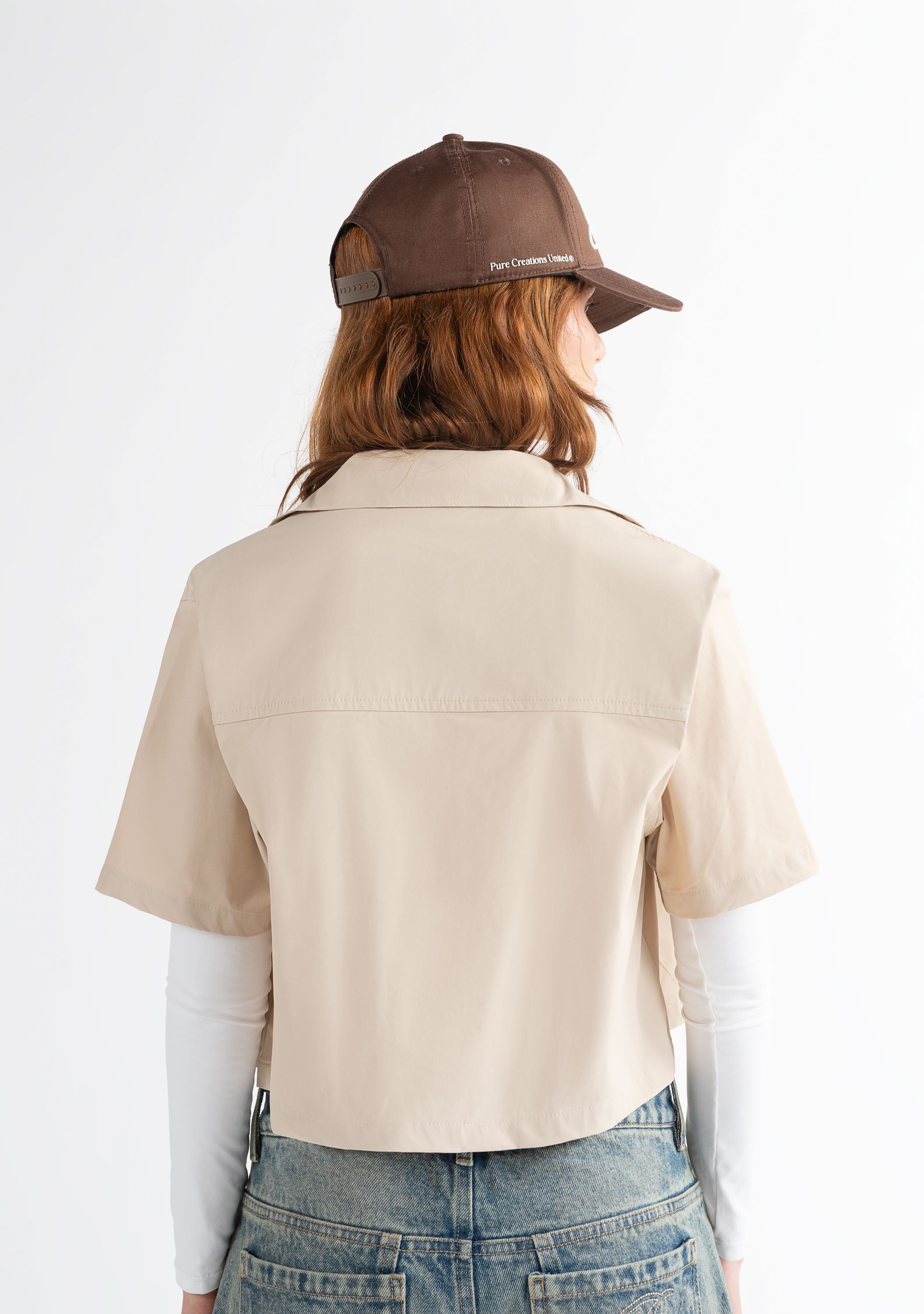 Highland taupe women shirt