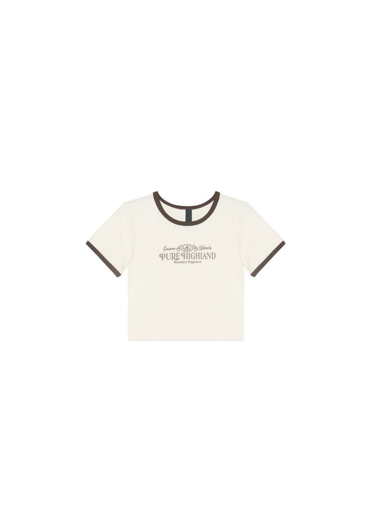 Highland cream baby tee
