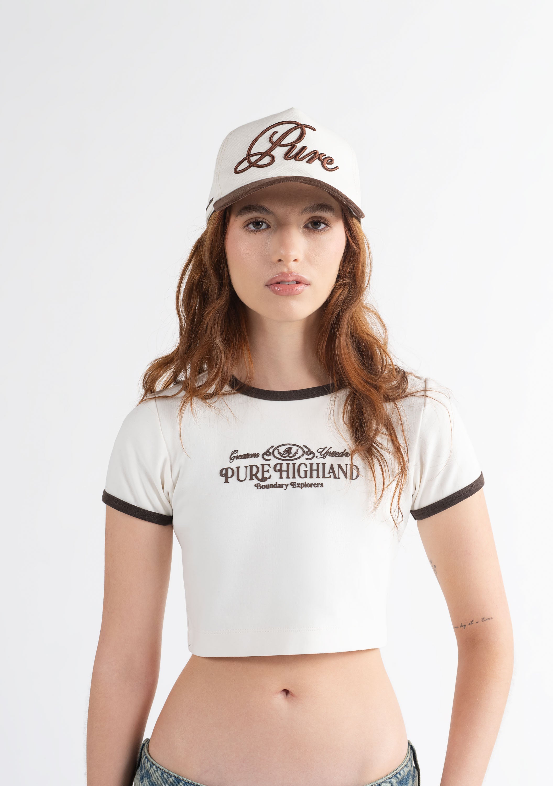 Highland cream baby tee