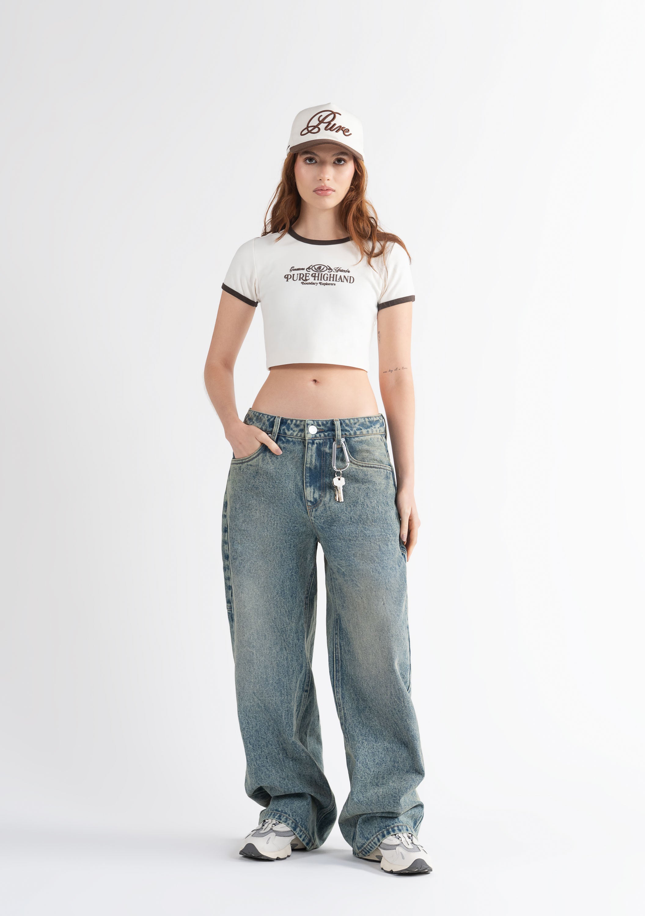 Highland cream baby tee