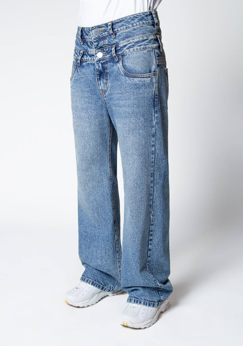 Dopamine Light-wash jeans