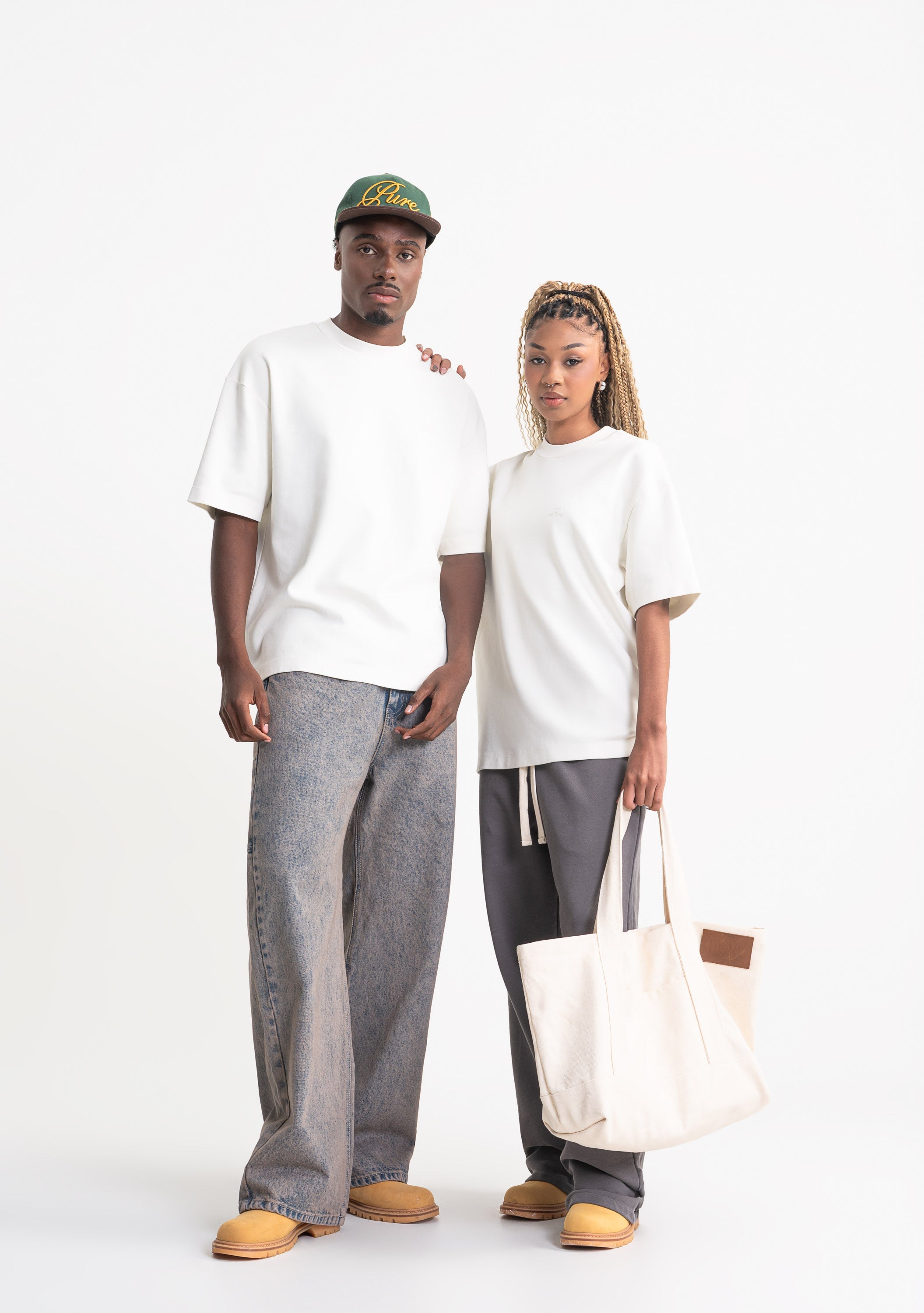 Rustic cream t-shirt