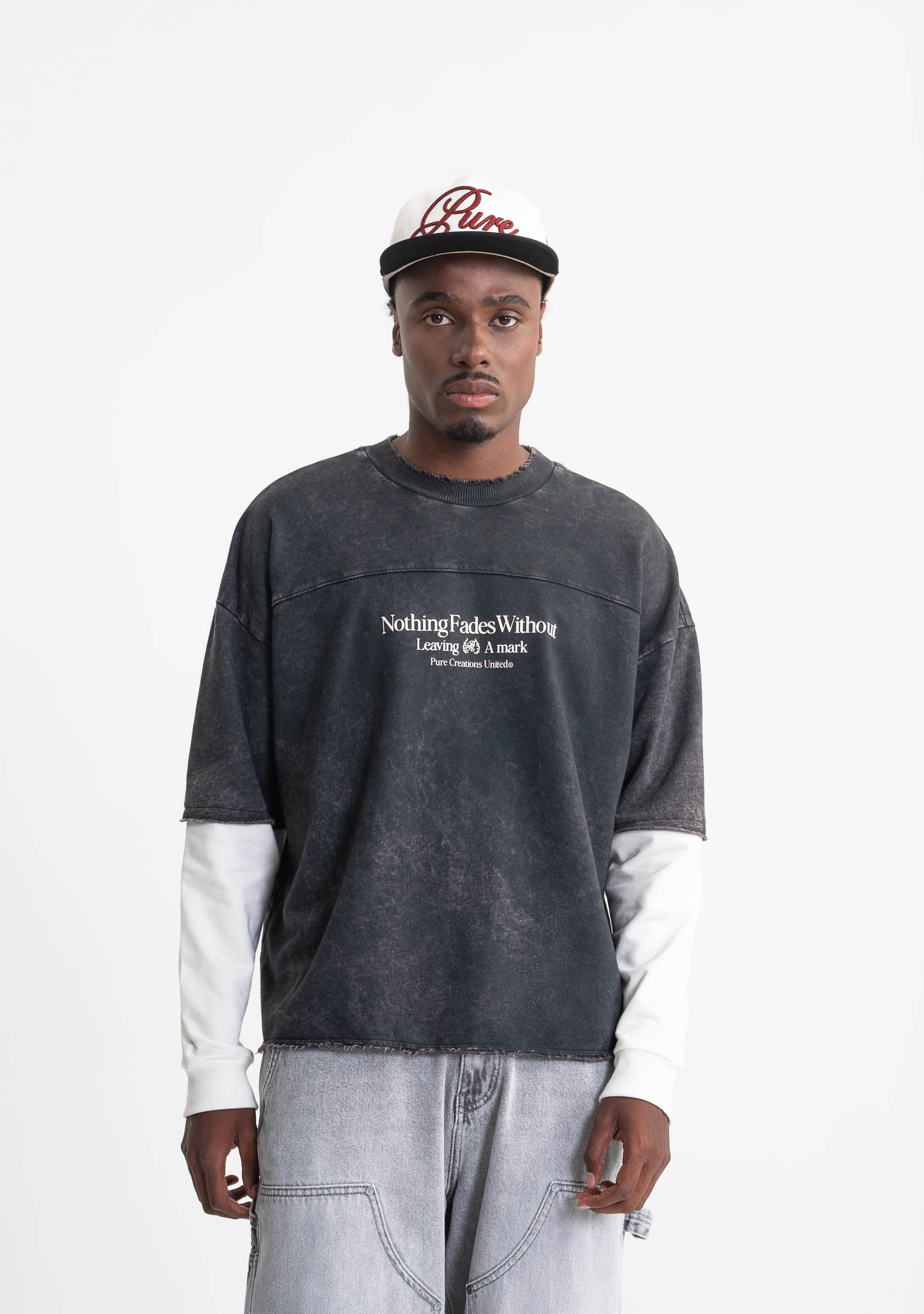 Rustic black Long sleeve t-shirt