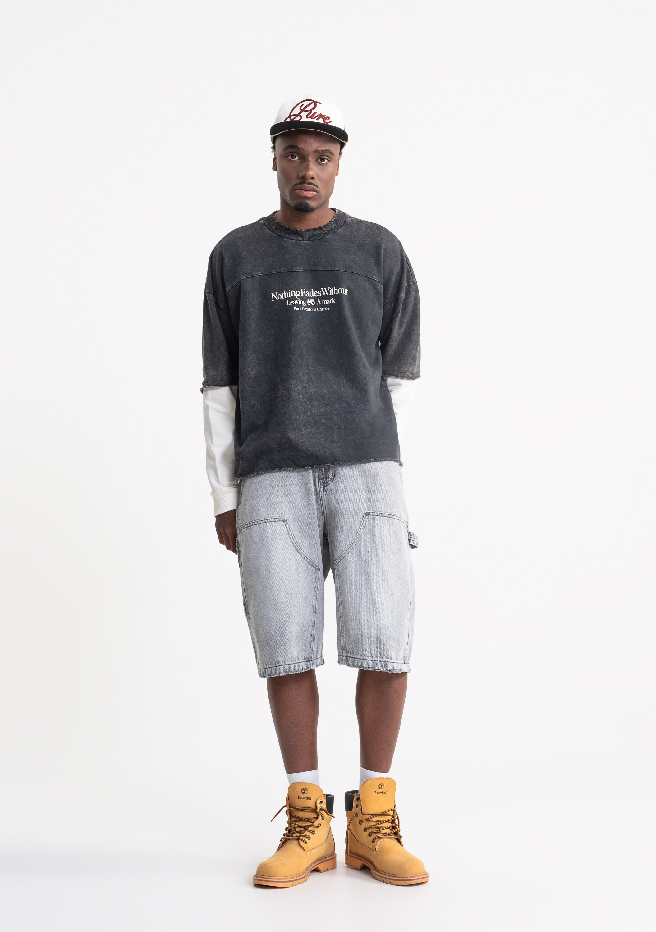 Rustic black Long sleeve t-shirt