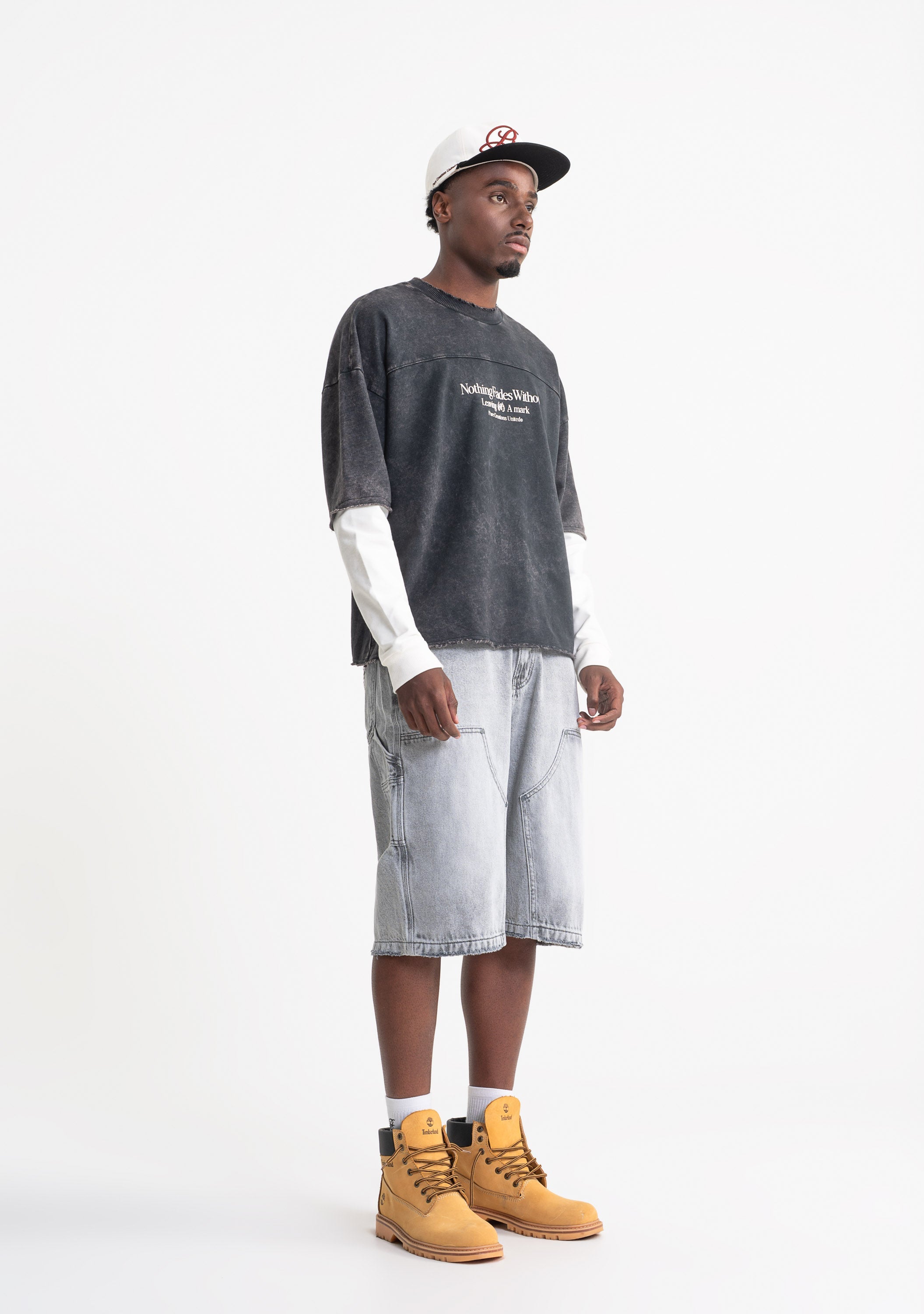 Rustic black Long sleeve t-shirt