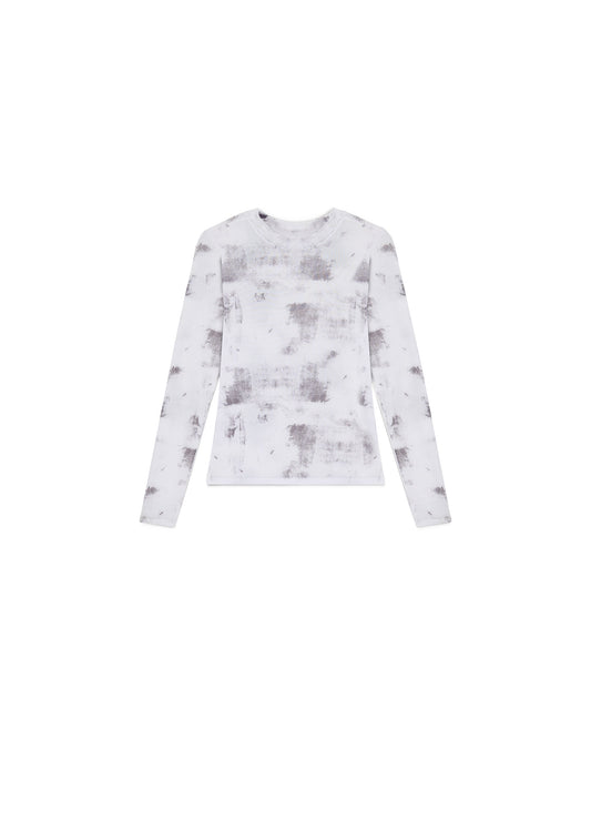 Rustic Long-sleeve mesh tee