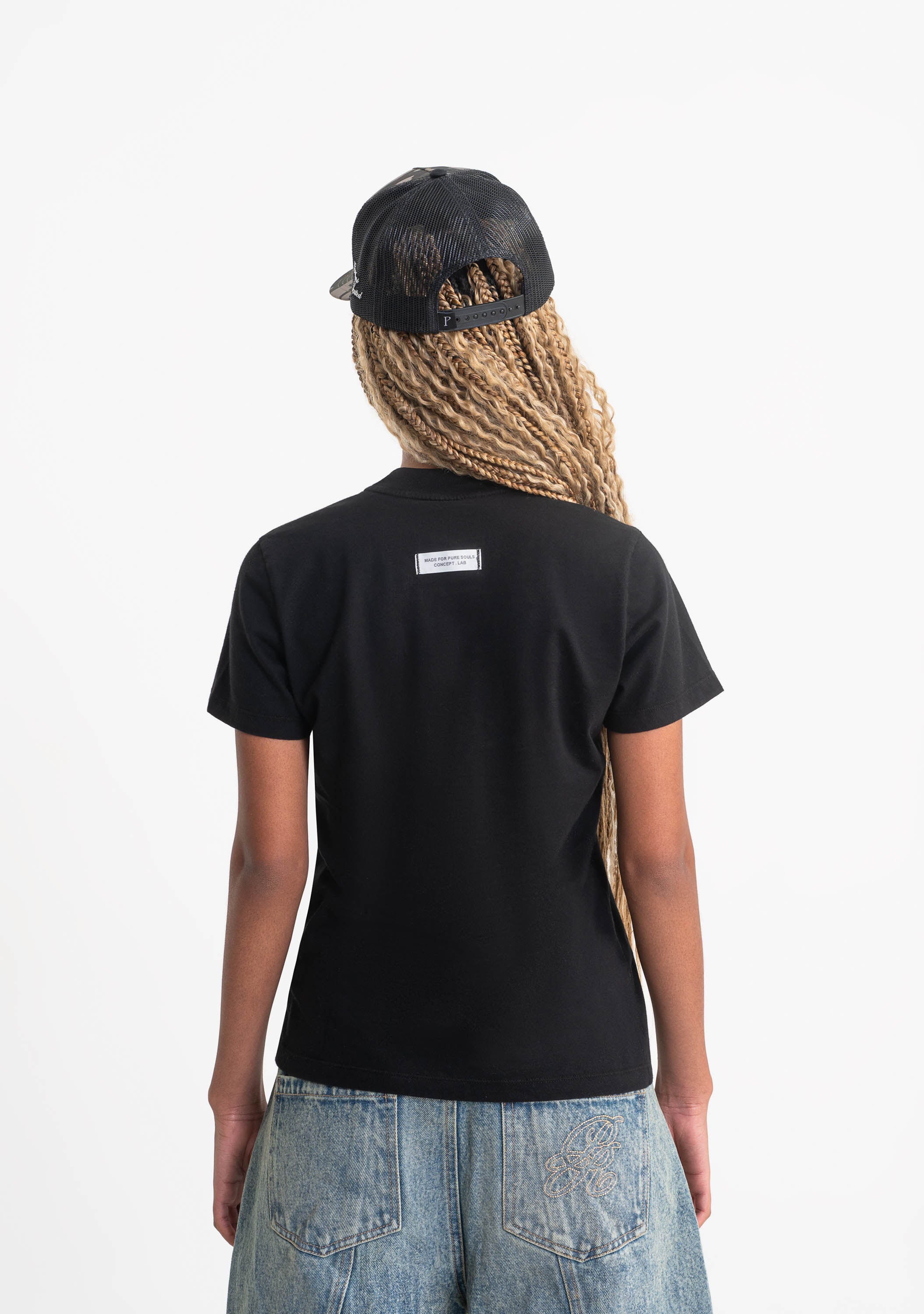 Rustic women black t-shirt