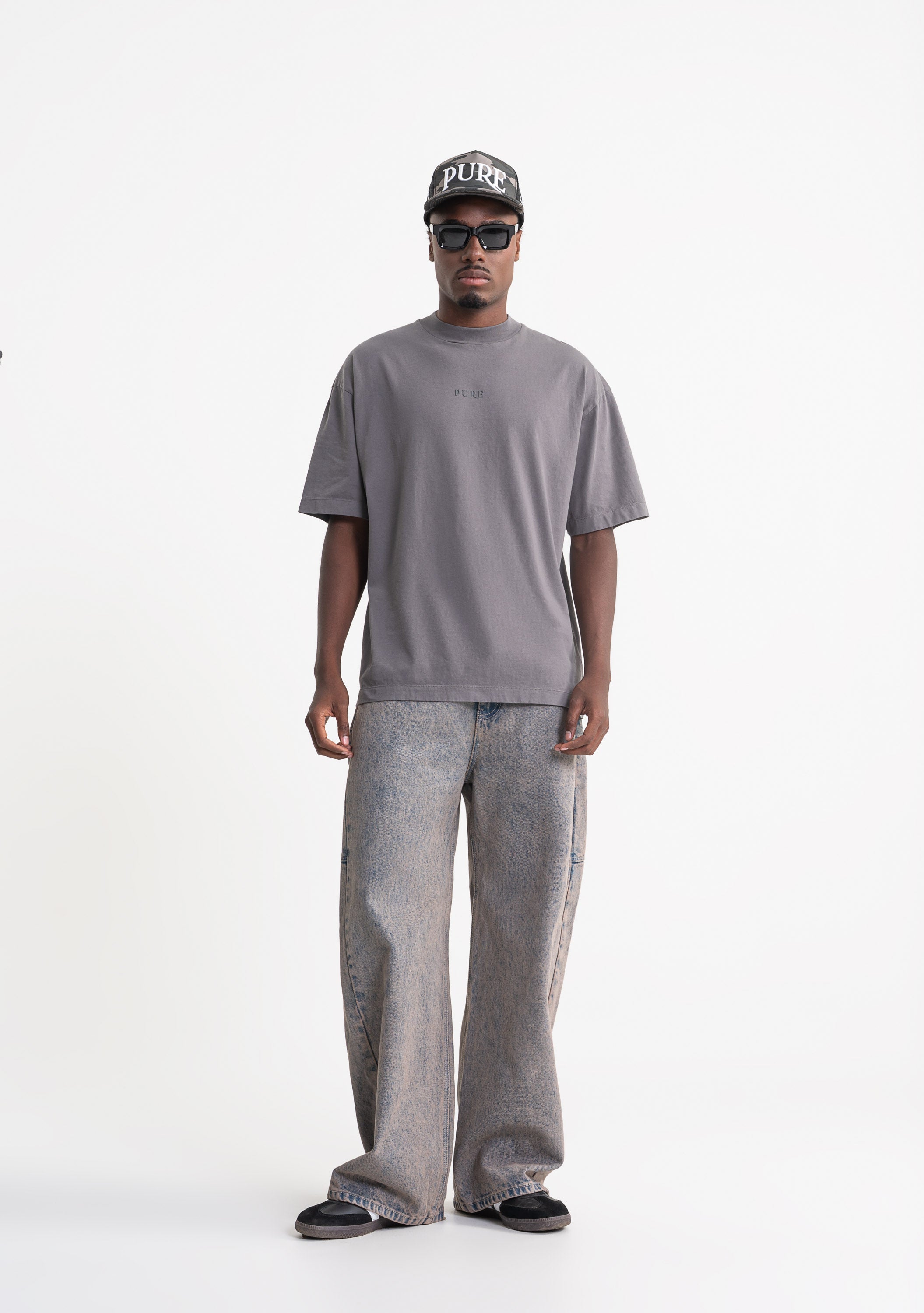 Rustic dark grey t-shirt