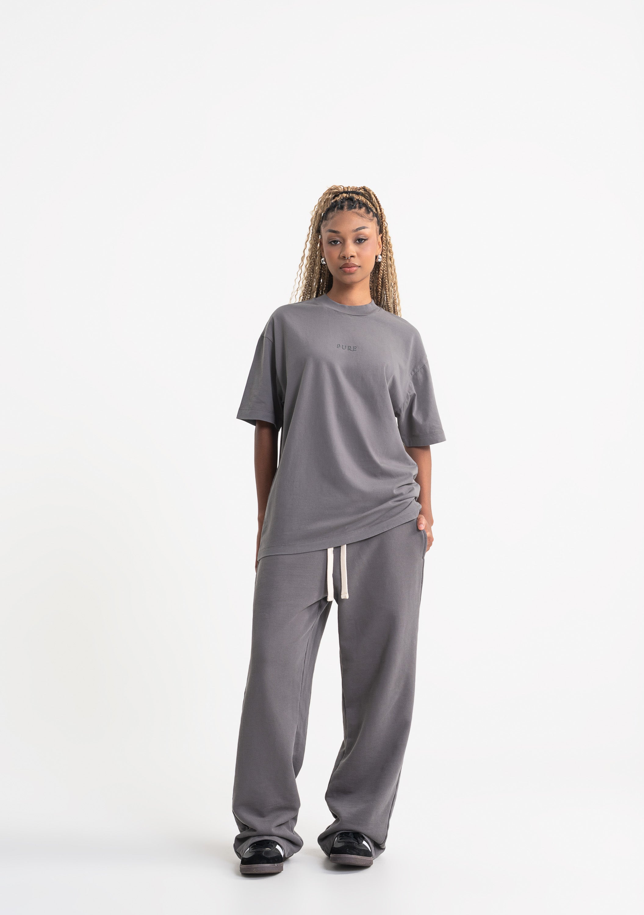 Rustic dark grey t-shirt