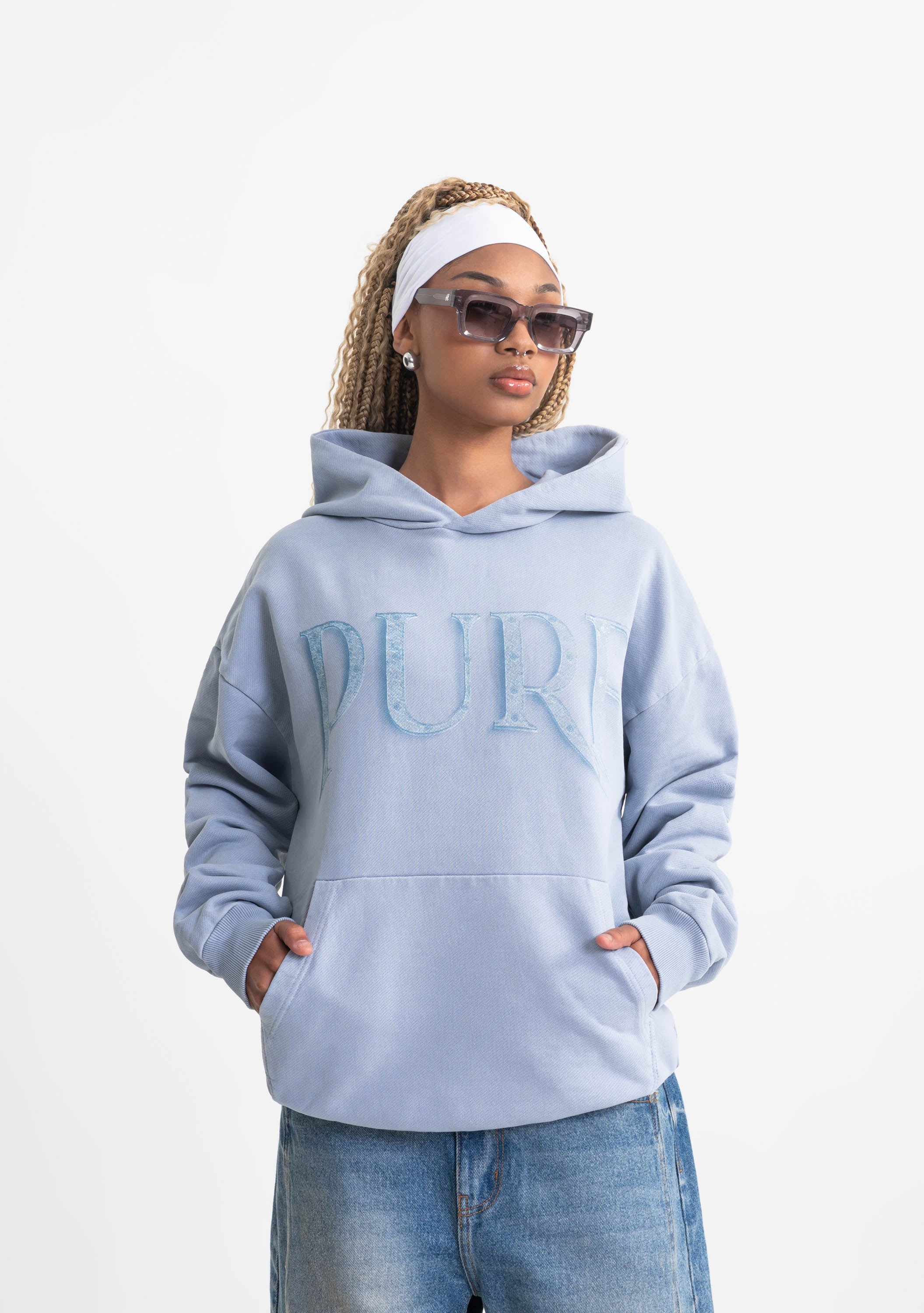 Rustic wash hoodie