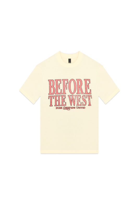 Before The West vanilla t-shirt