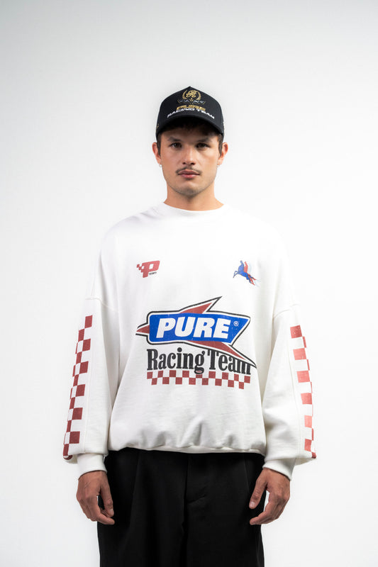 Overdrive Ivory Pullover