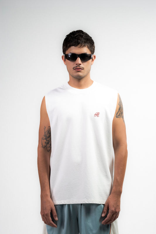 Overdrive Ivory Tank Top