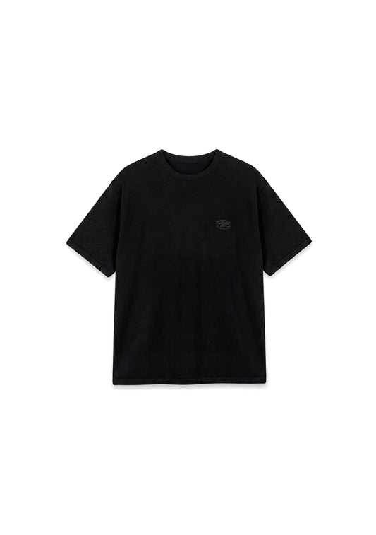 Across The Lines Black T-Shirt