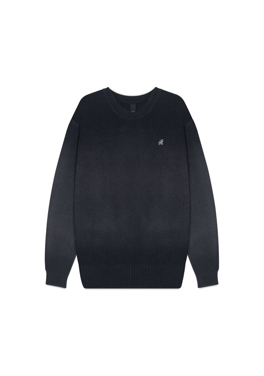 Dopamine black knit crewneck